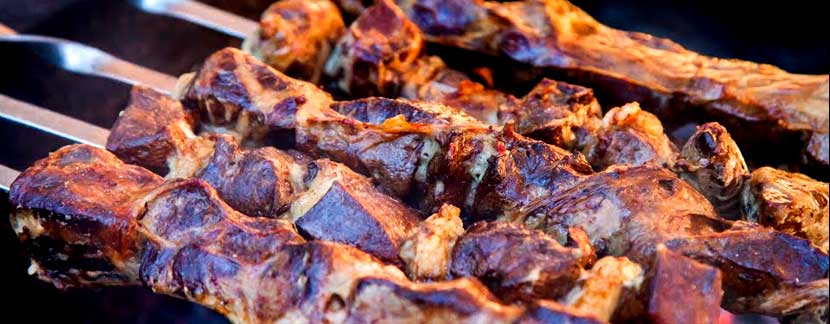 Кебаб из внутренностей ягненка Нежные внутренности для повышения тестестерона