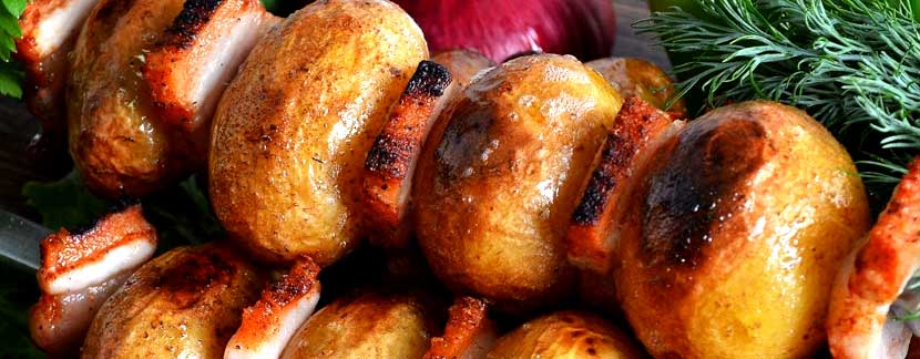 Картошка с курдюком Нежная закуска в конце застолья