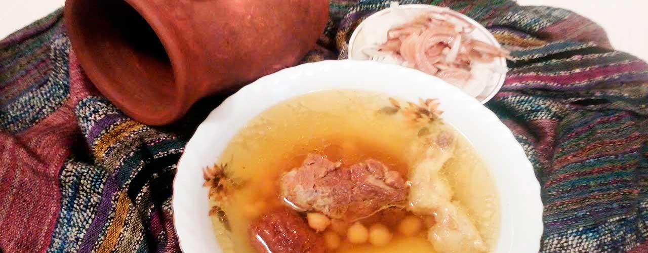 Шекинское Пити Азербайджанский суп и первое и второе